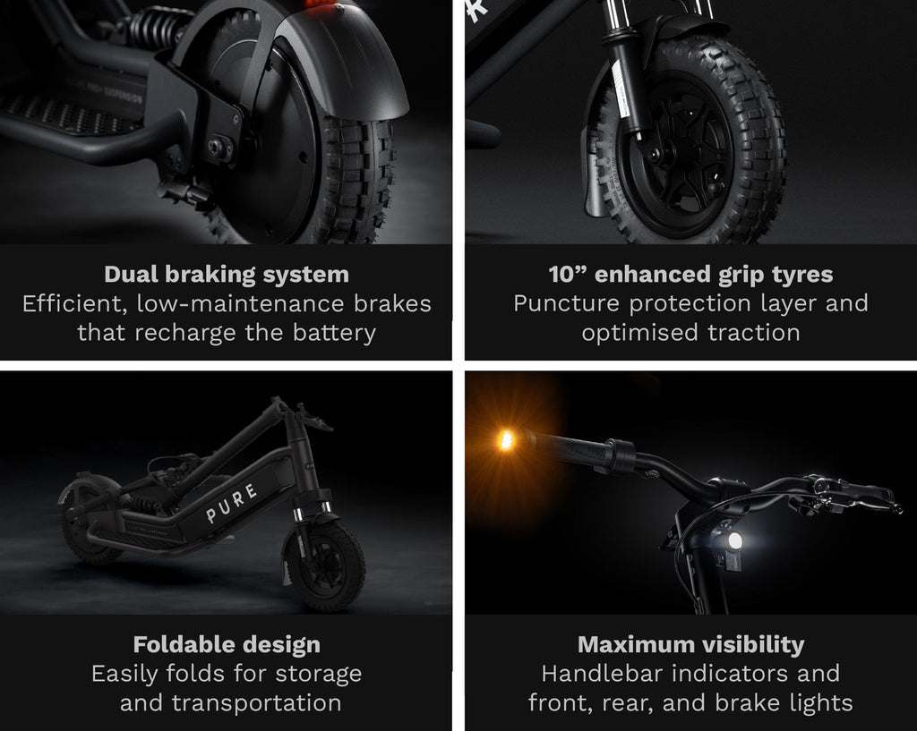 Pure Scooter ESCAPE PRO+ SUSPENSION
