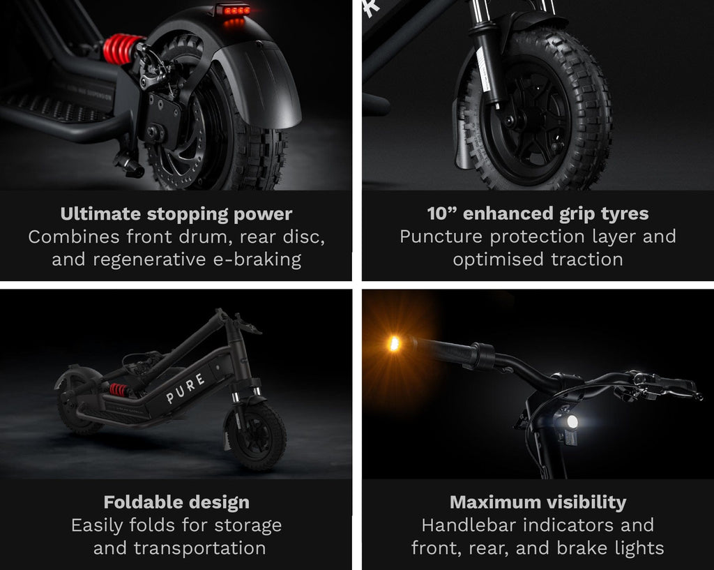Pure Scooter ESCAPE ULTRA MAX SUSPENSION